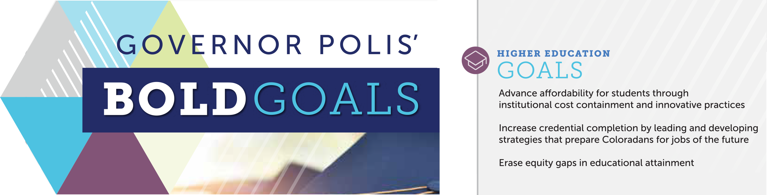 Governor Polis' Bold Goals