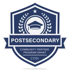 COSI Postsecondary Badge